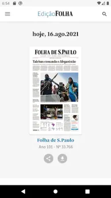 Folha SP Impressa android App screenshot 5